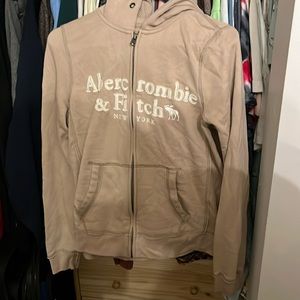 Abercrombie Women’s Soft Fleece Zip Up Hoodie